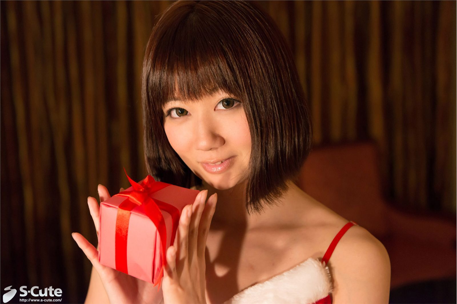 日本性感美女 圣诞节制服诱惑[S-Cute] No.286 Nozomi フォトde着エロ